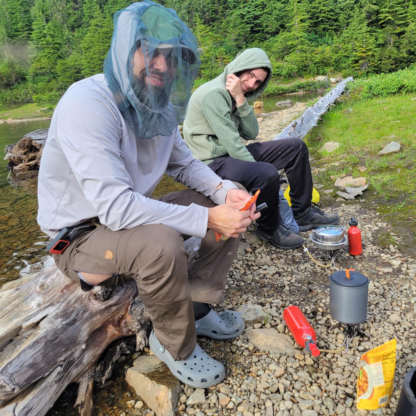 Coghlan's Mosquito Head Net: Ultra-Fine Mesh Netting Protection for Face and Neck Against Bugs Gnats Flies Insects, for Outdoor Camping, Hiking & Fishing customer photo 1