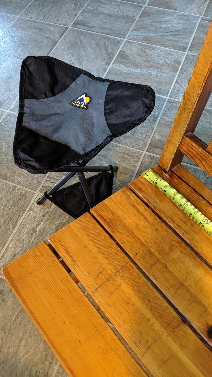 GCI Outdoor Portable Camping Stool customer photo 2