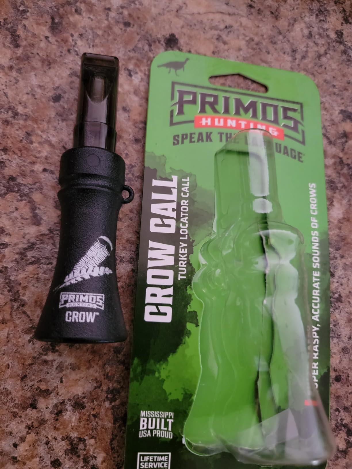 PRIMOS Primos 302 Crow Call, Turkey Hunting Crow Call customer photo 2