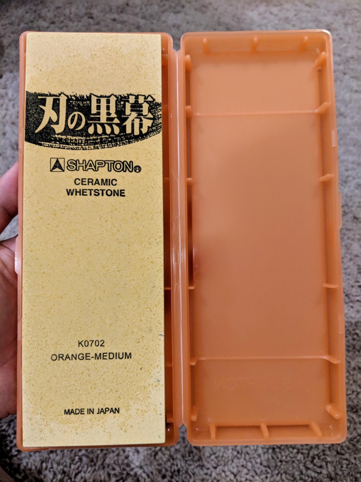 Shapton K0702 Blade, #1000, Medium, Orange customer photo 1