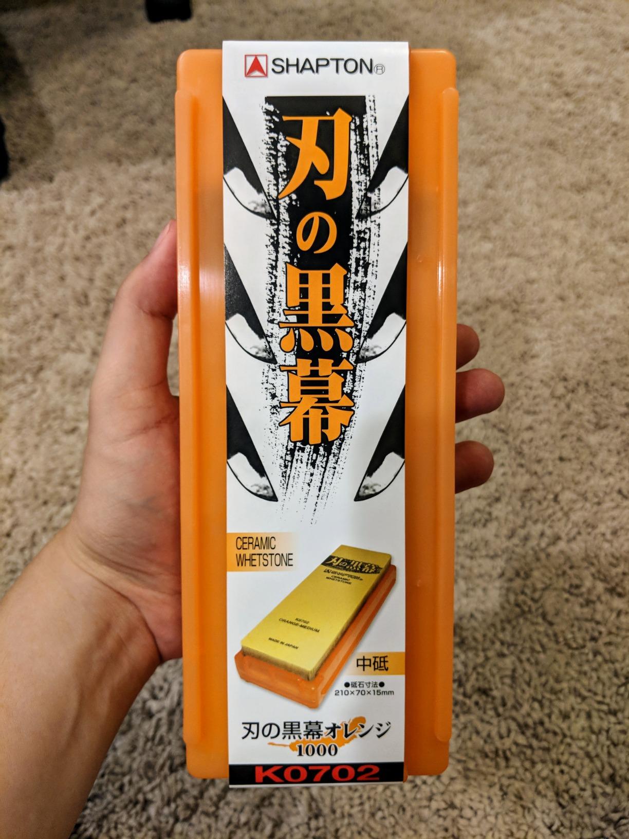 Shapton K0702 Blade, #1000, Medium, Orange customer photo 2