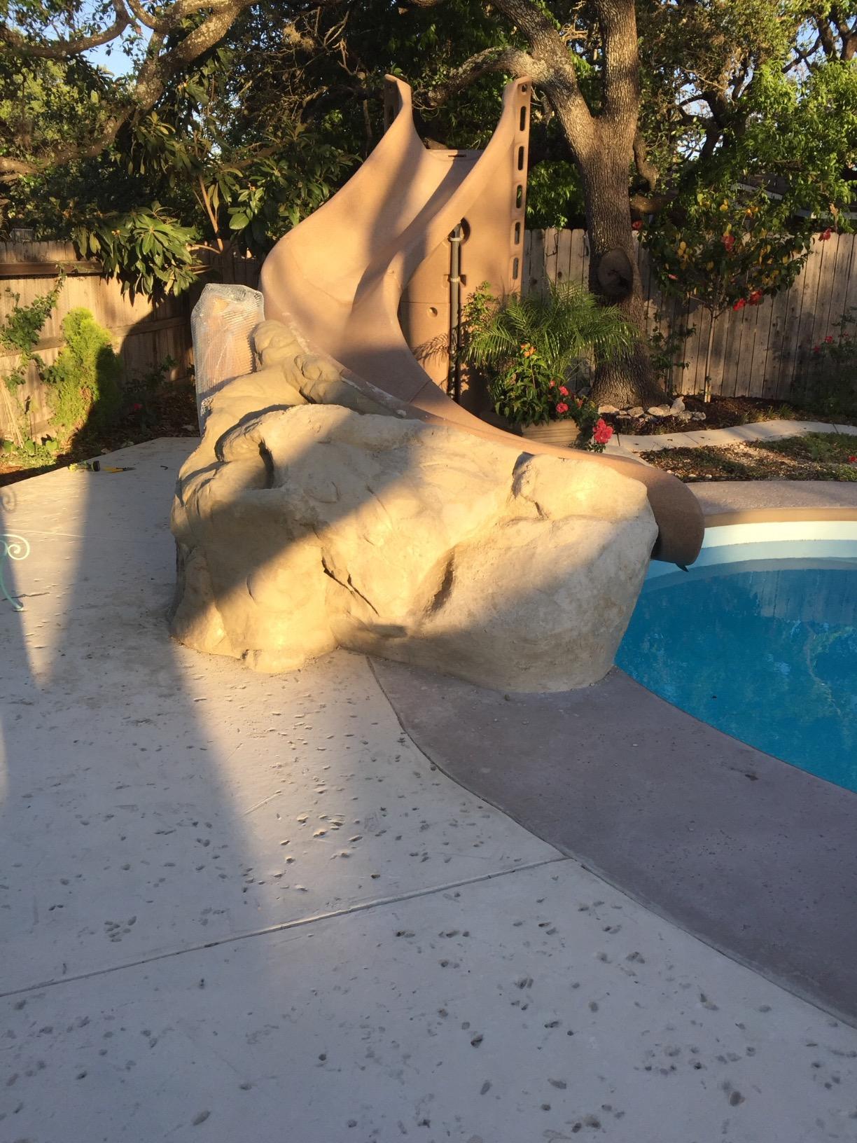 S.R. Smith 688-209-58124 TurboTwister Right Curve Pool Slide, Gray Granite customer photo 1