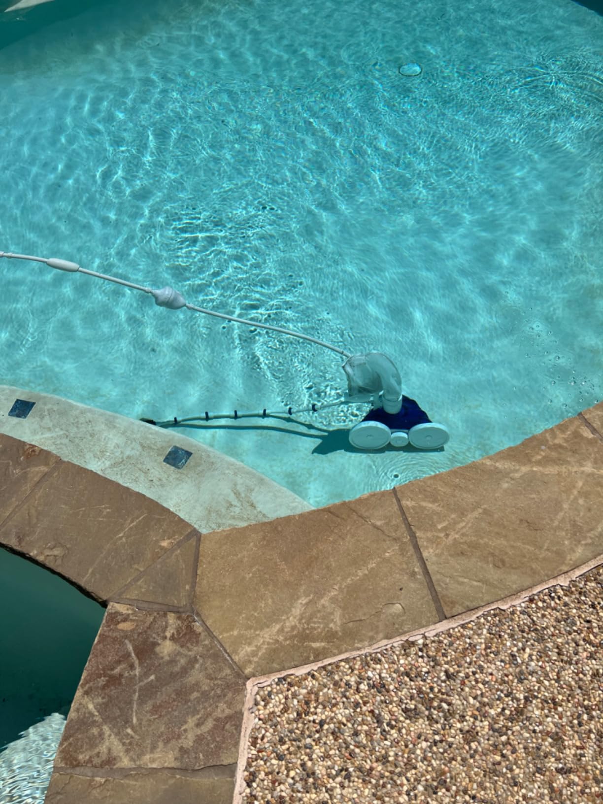 Polaris Vac-Sweep 280 Pressure-Side In-ground Pool Cleaner | Double Venturi Jet-Powered with 31ft of Hose and an All-Purpose Debris Bag, Cleans in 3 Hours or Less customer photo 1