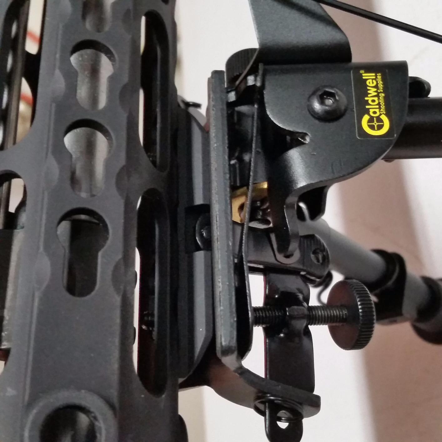 Caldwell XLA Pivot Bipod with Adjustable Notched Legs and Slim Folding Design for Easy Transport, Rifle Stability, and Target Shooting customer photo 2