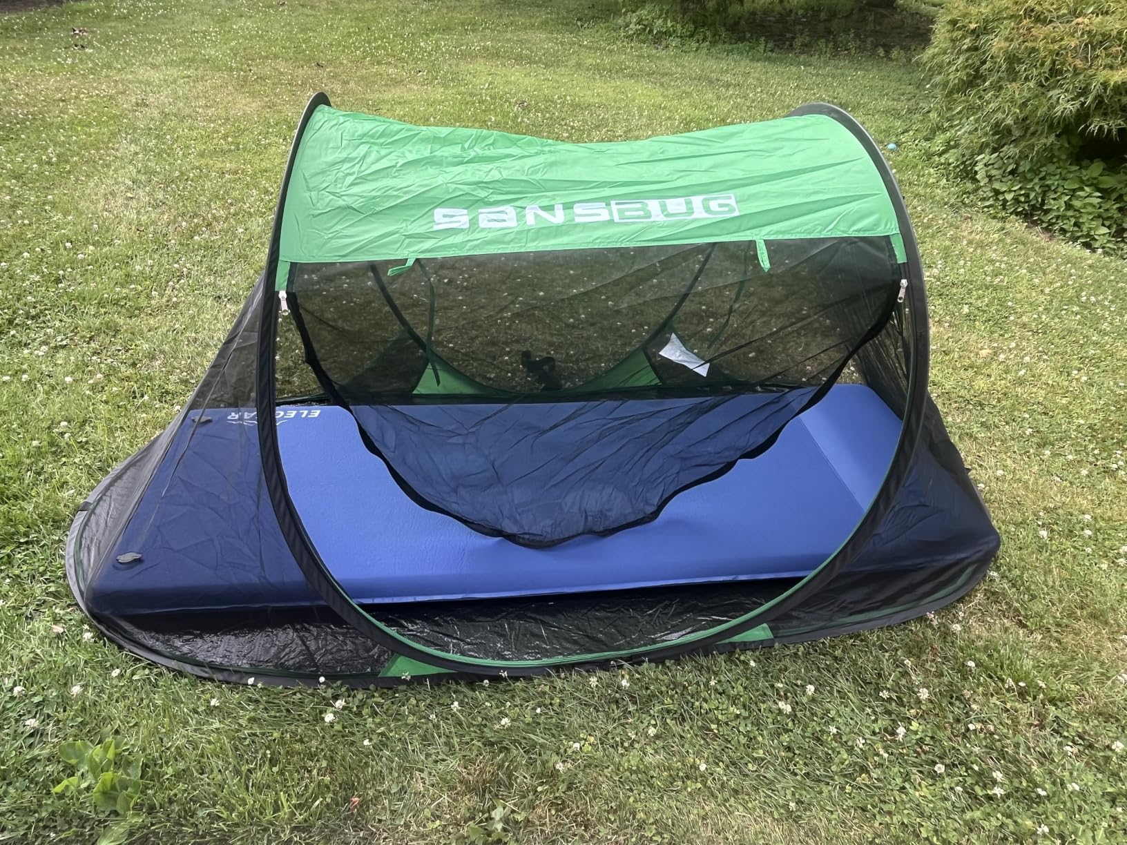 SANSBUG Screen Tent (Instant Pop up, Strong No-See-um Mesh, Durable Tarp Floor) customer photo 1
