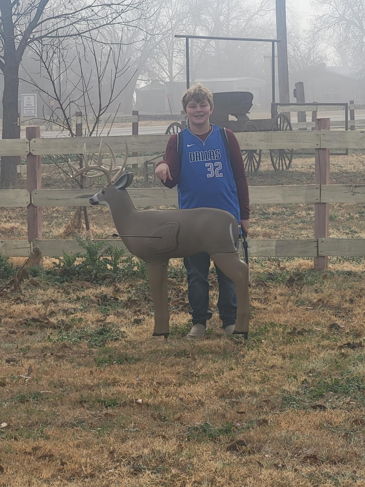 SHOOTER Buck 3D Archery Target, Replaceable Insert for Long Life, Weather-Resistant Construction, High-Density Impact-Response Foam customer photo 2