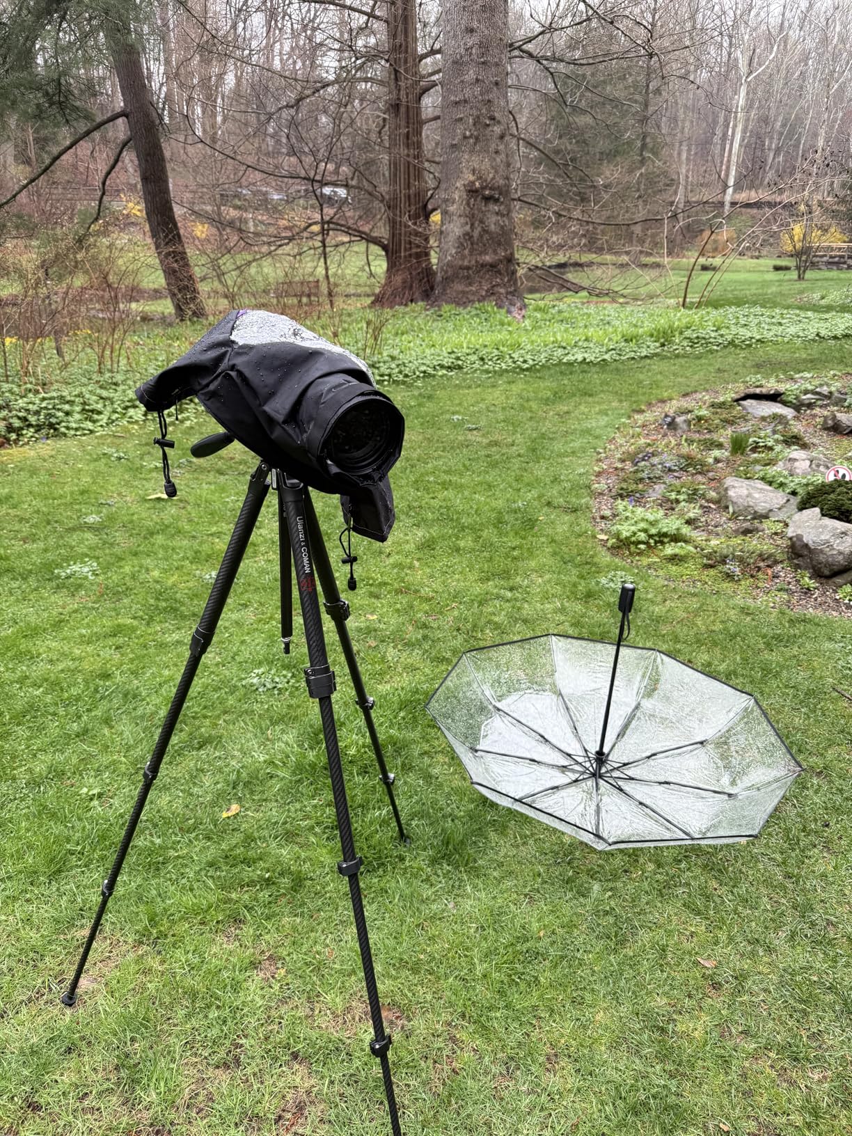 Altura Photo Camera Rain Cover - Professional Waterproof Lens Jacket Cover | Dual Hand Sleeves and Full-Length Zipper - Weather Protector for Canon Nikon Sony Fujifilm DSLR & Mirrorless Cameras customer photo 2