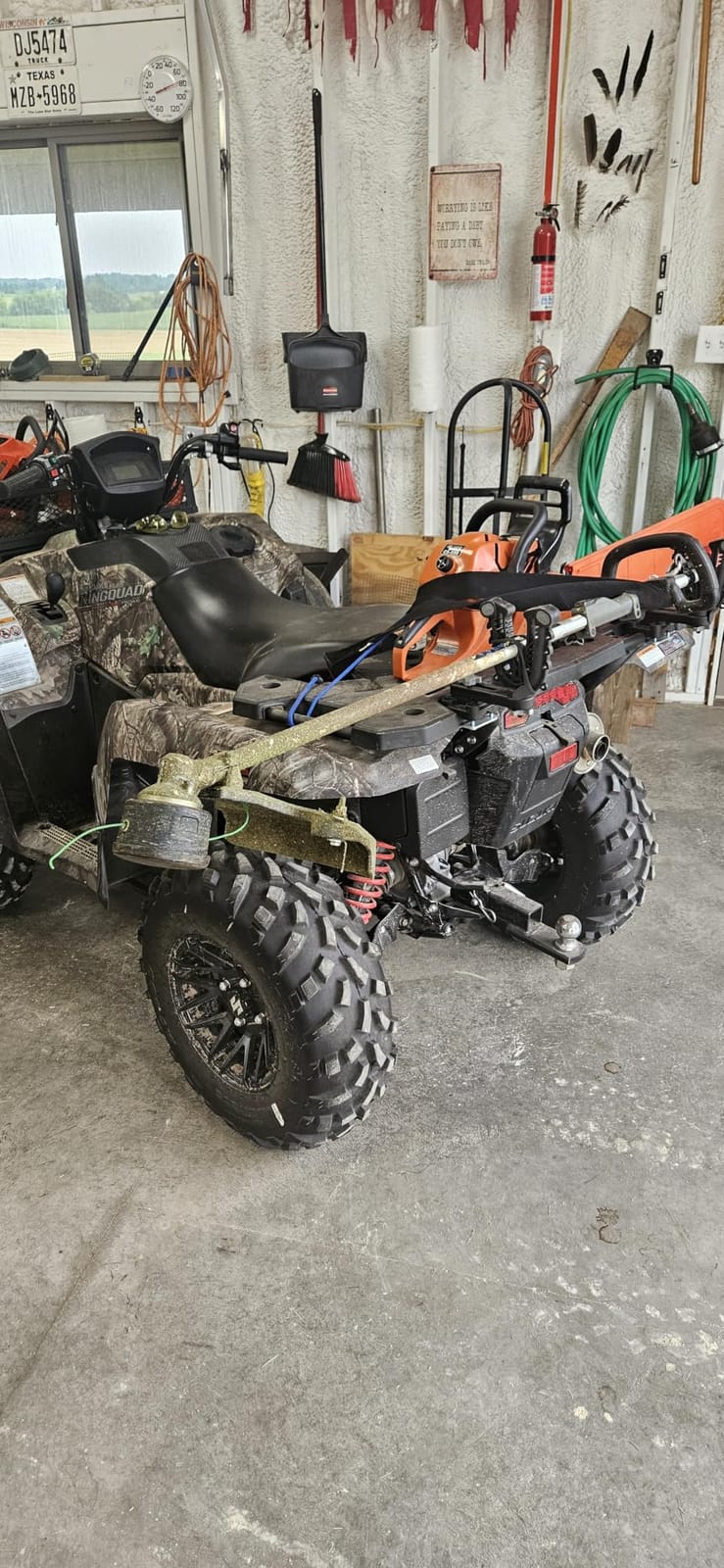 ATV TEK, FFG1, FlexGrip Pro Mounting Rack for Gun, Bow, Tools, Utilities - Single Rider customer photo 1