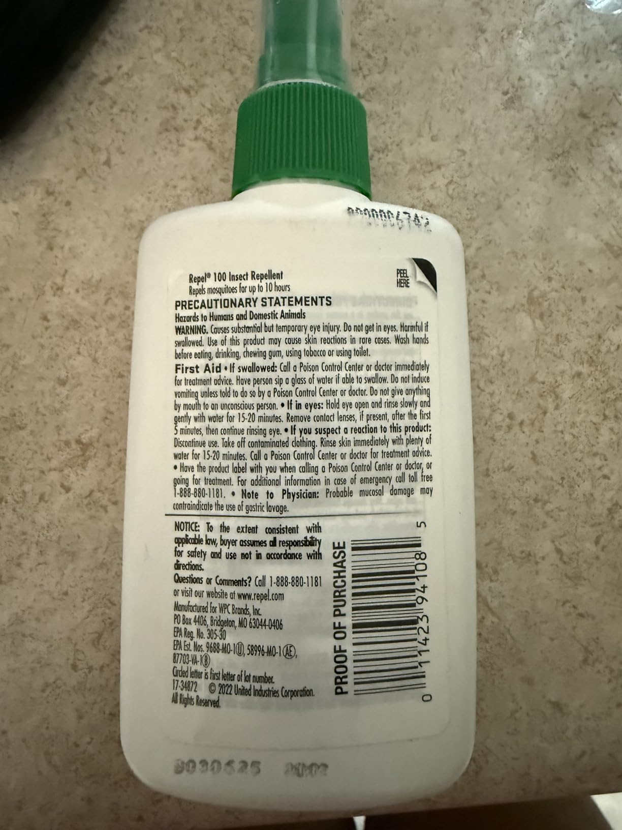 Repel 100 Insect Repellent, 4 Ounces, with DEET, 10-Hour Protection Long-Lasting Insect Repellent Pump Spray Repels Mosquitoes, Ticks, Gnats, Biting Flies, Chiggers and Fleas customer photo 2