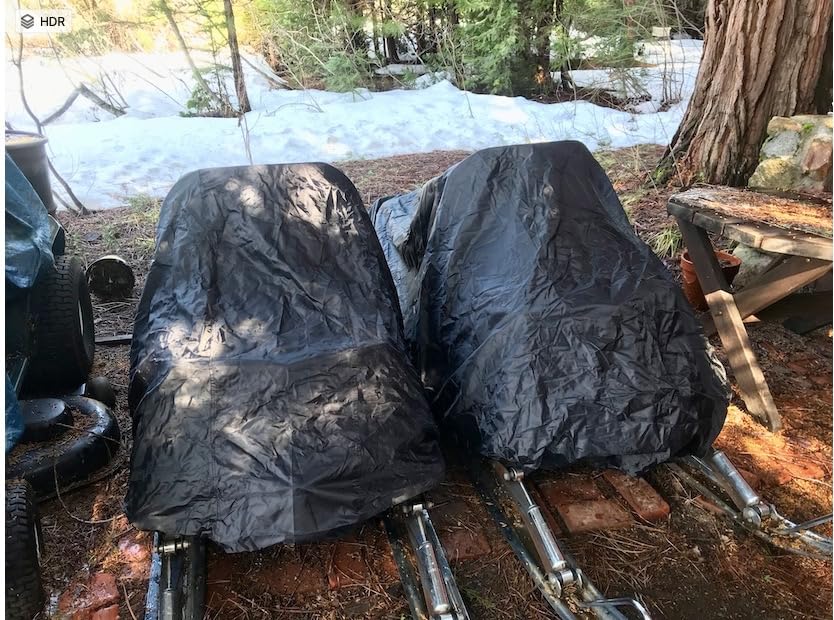 Budge Sportsman Waterproof Snowmobile Cover, Heavy Duty, Fits Up to 130