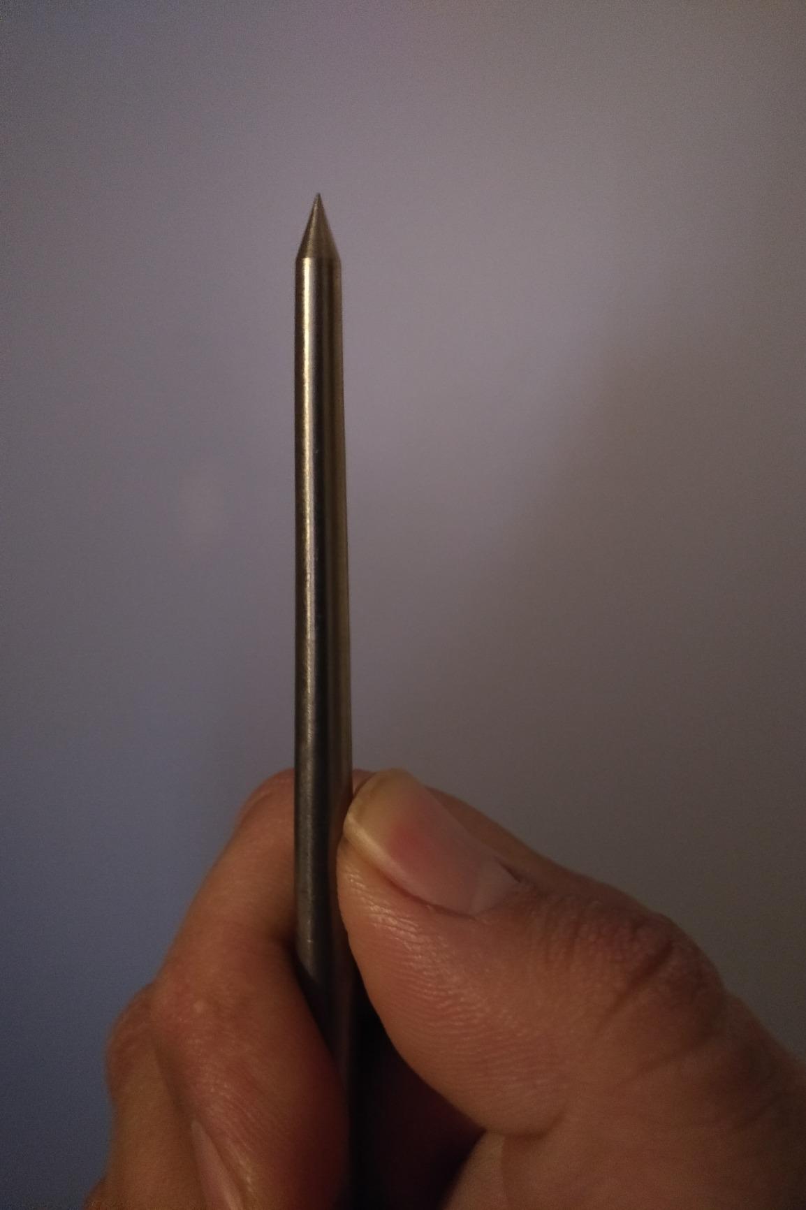 ASR Outdoor Solid Titanium Ice Pick, 9.25
