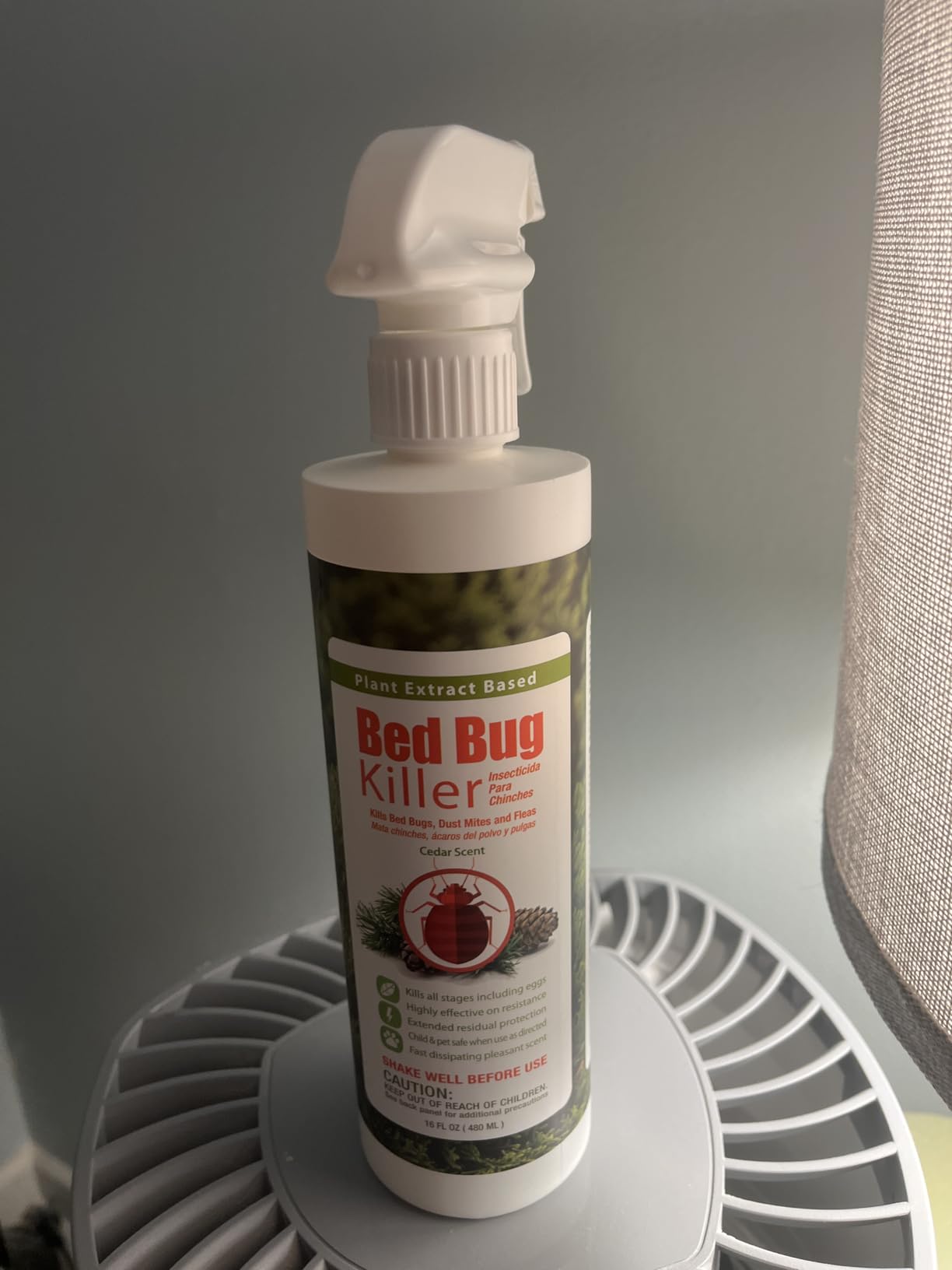 Bed Bug Killer 16 oz EcoVenger by EcoRaider, 100% Kill Efficacy, Bedbugs & Mites, Kills Eggs & The Resistant, Lasting Protection, USDA BIO-Certified, Plant Extract Based & Non-Toxic, Child & Pet Safe customer photo 1