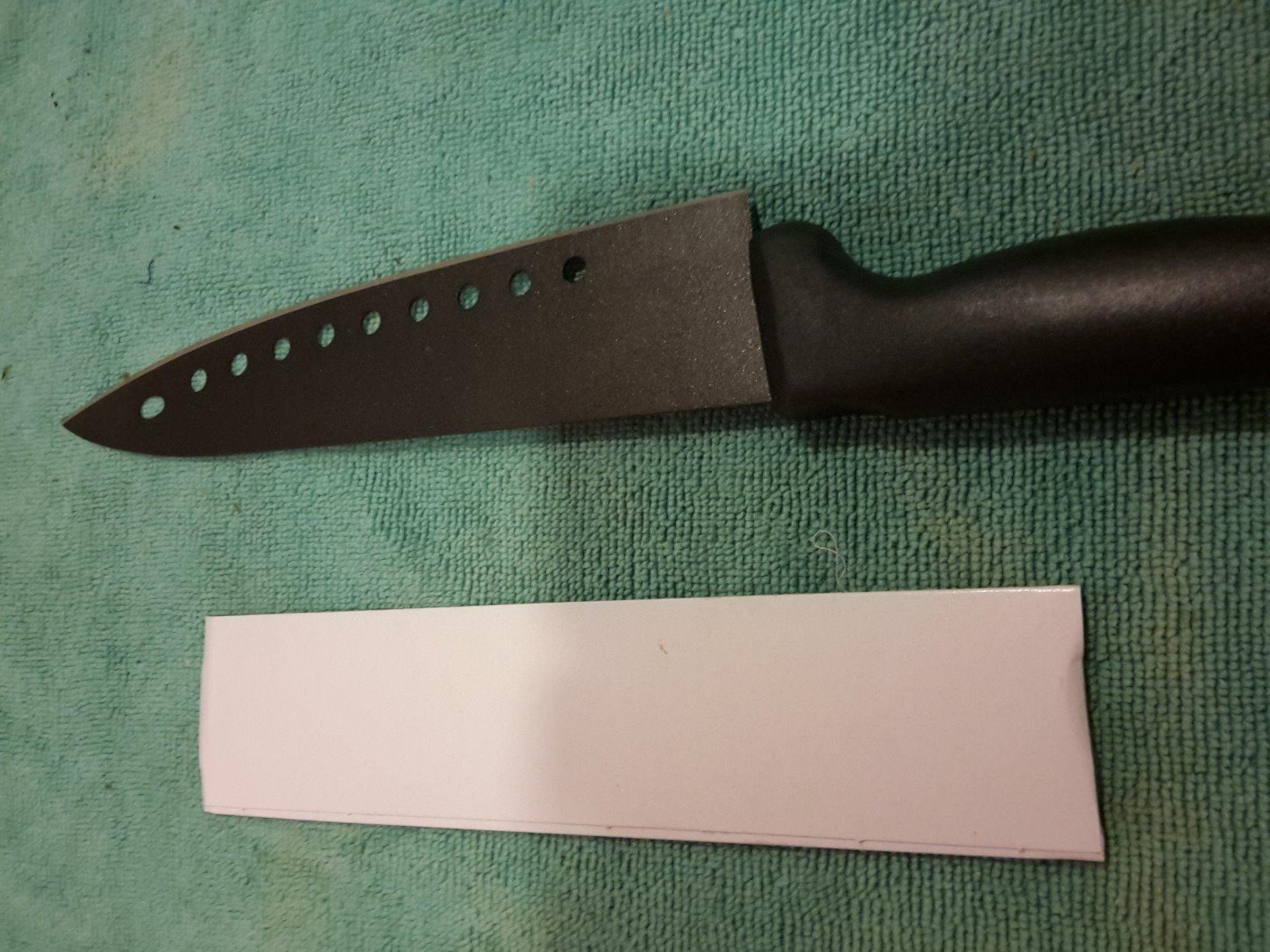 Kitchen + Home Non Stick Sushi Knife - The Original 8 inch Stainless Steel Non Stick Multipurpose Chef Knife customer photo 1