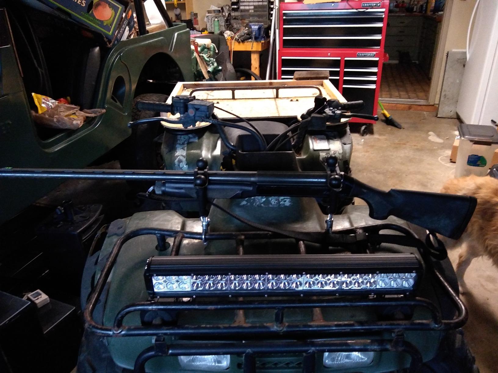 Pack Rack Plus - Gun & Bow Rack for ATVs and Bikes - Model PRP1 customer photo 2