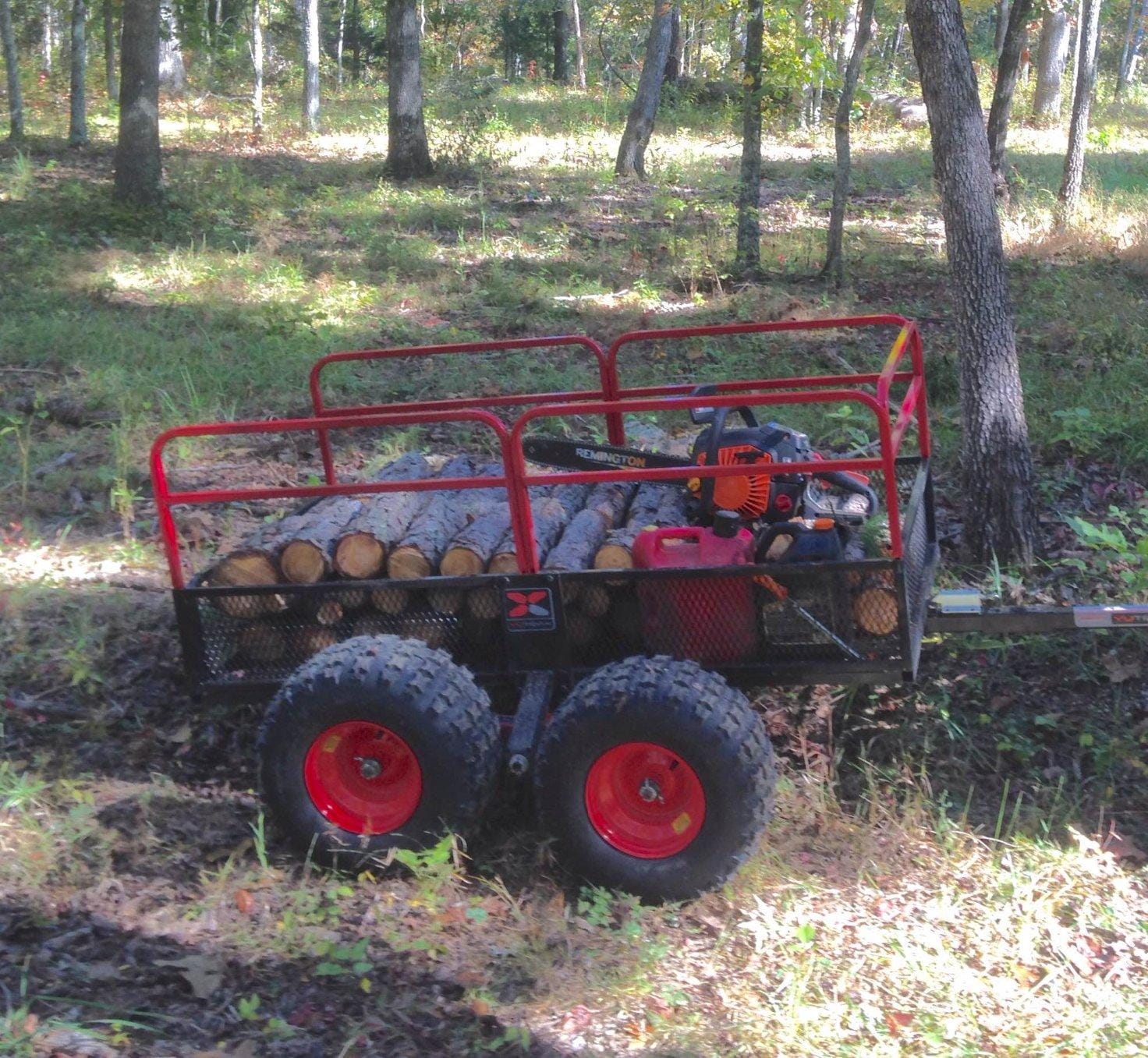 Yutrax Trail Warrior X4 Heavy Duty UTV/ATV Trailer - Off-Road Use, 1,250 lb. Capacity, TX159 customer photo 1