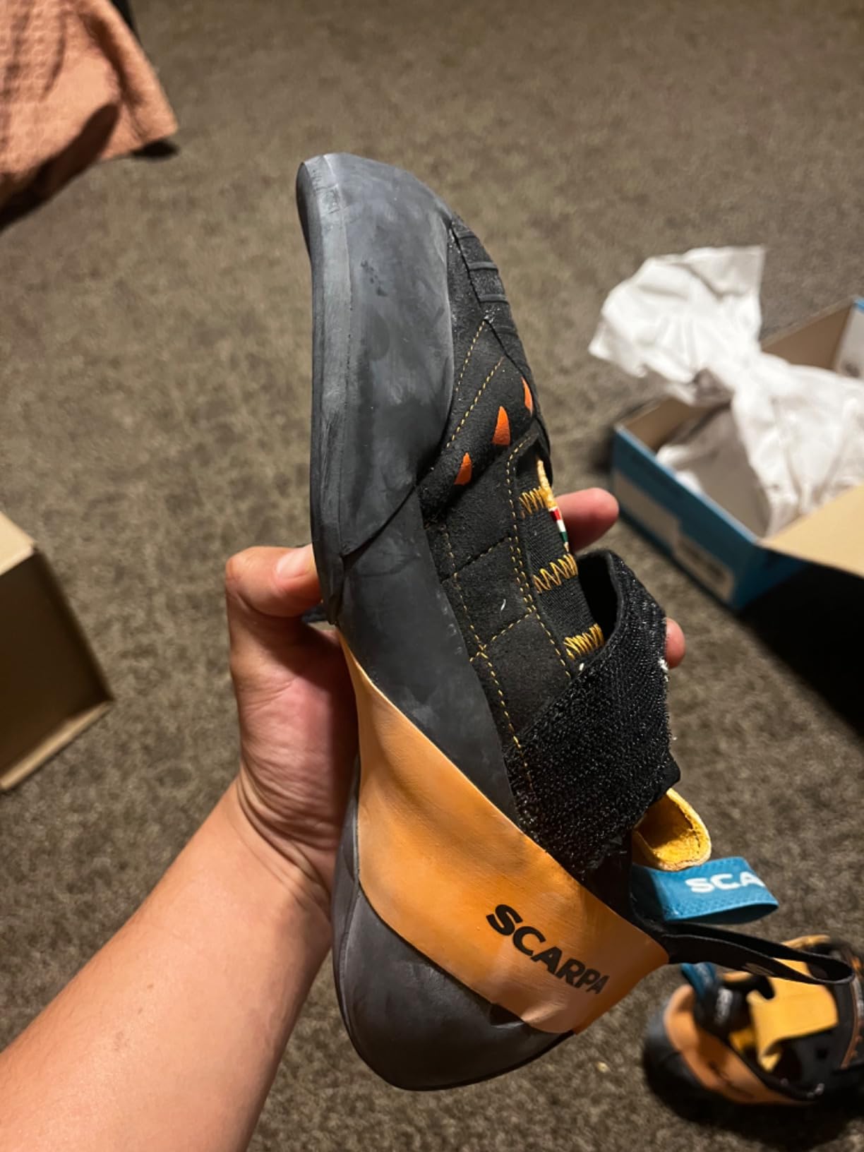 SCARPA Instinct VS Rock Climbing Shoes for Sport Climbing and Bouldering customer photo 2