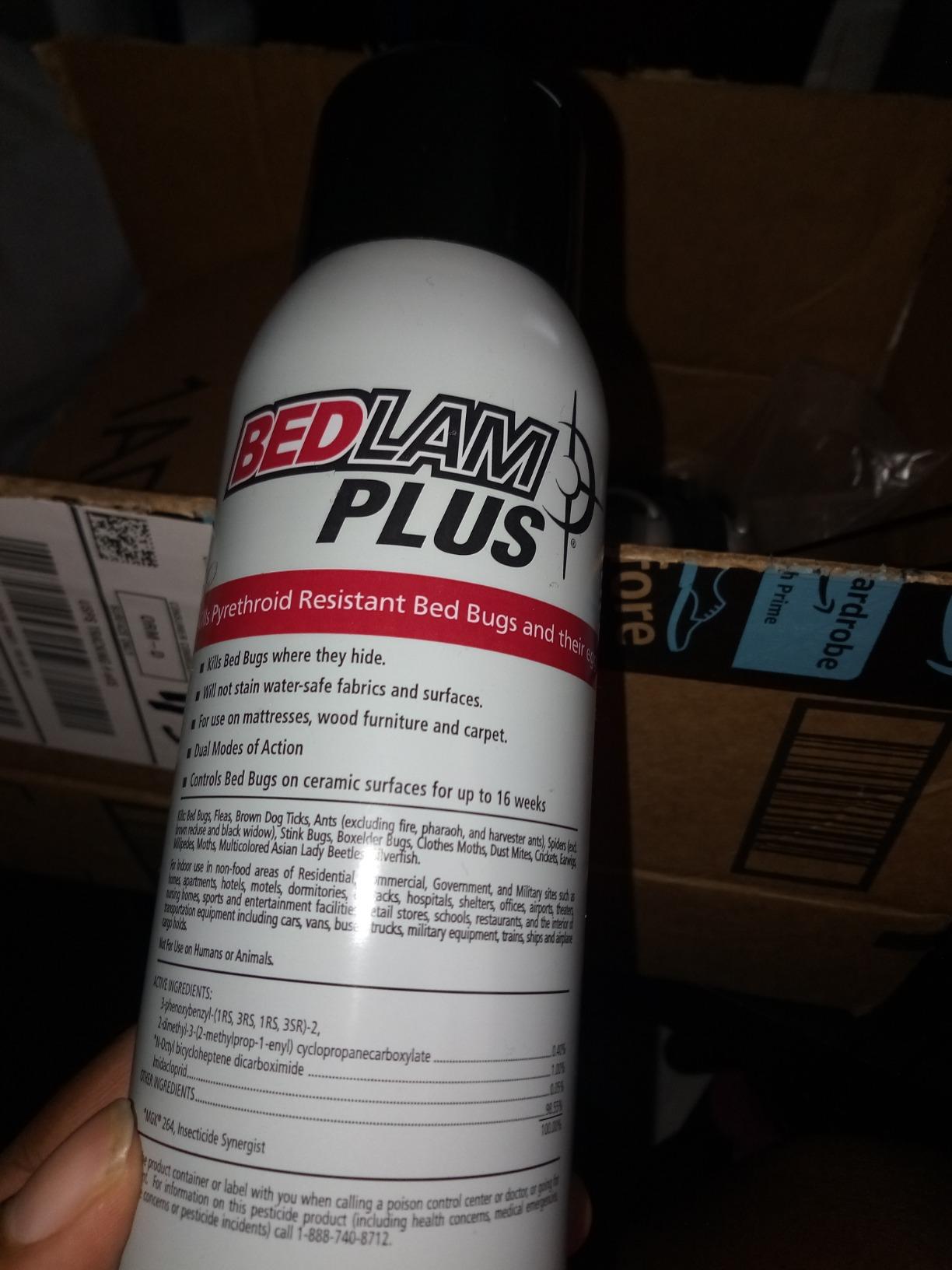 MGK Bedlam Plus, Fast-Acting Bed Bug Spray Aerosol, 17oz Can | Insecticide Spray, for Indoor Use on Mattresses, Wood Furniture and Carpets, Ready to Use customer photo 2
