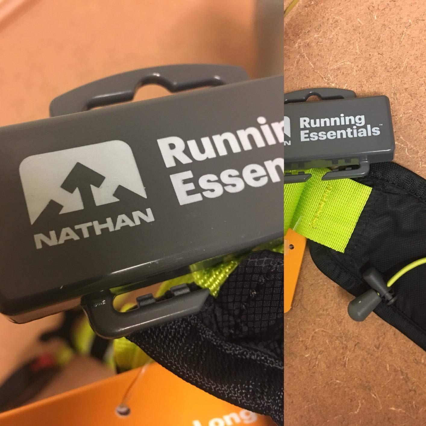 Nathan Peak Running Hydration Waist Pack Belt w/ Speed Draw Flask Water Bottle, 18oz/535 ml Push/Pull Race Cap, Expandable Zippered Stretch Pocket customer photo 2