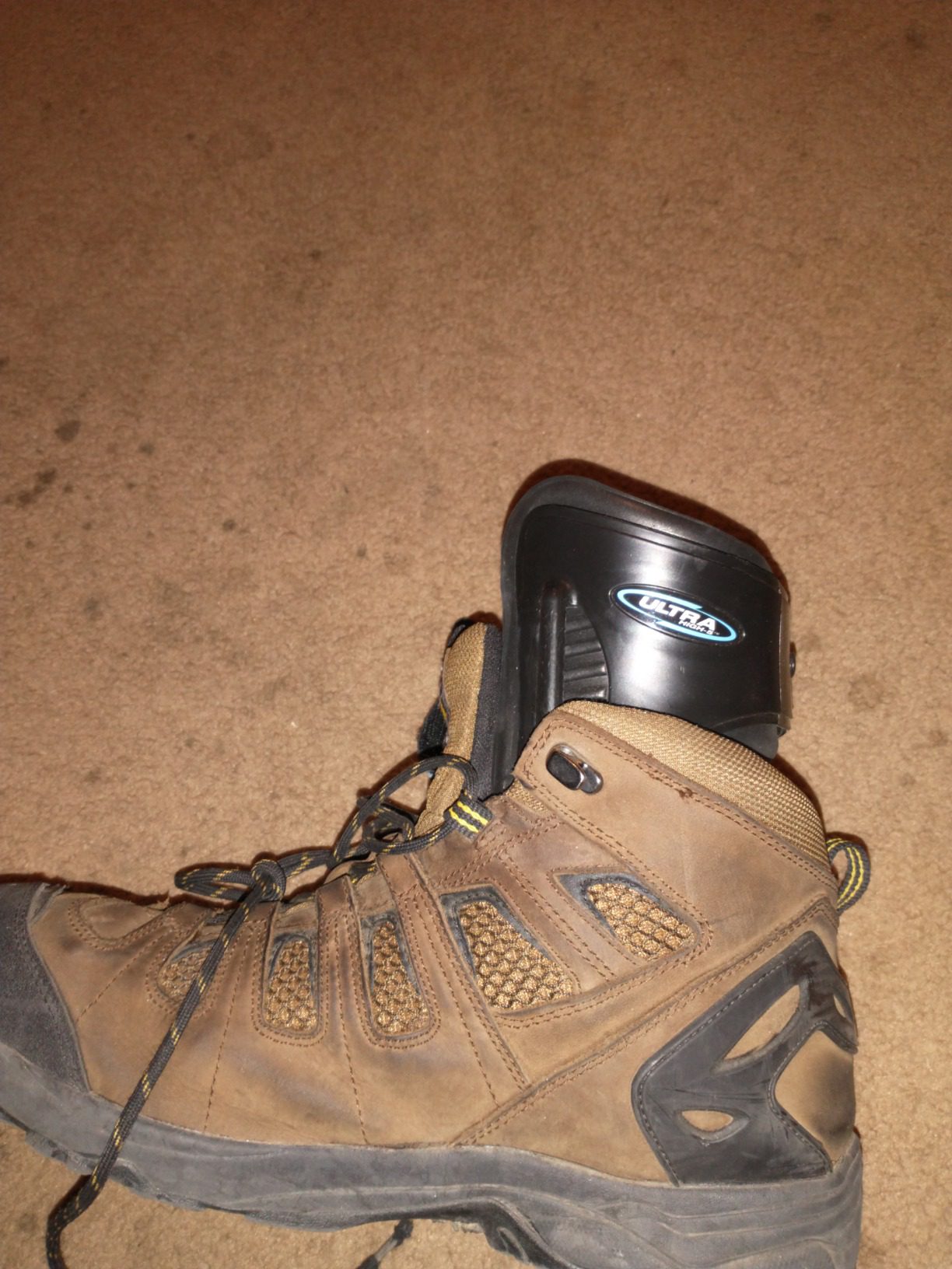 Ultra High-5 Rigid Ankle Brace - Chronic Ankle Instability, Boot Ready | Orthopedic Ankle Stabilizer for Hiking Boots, Work Boots customer photo 2