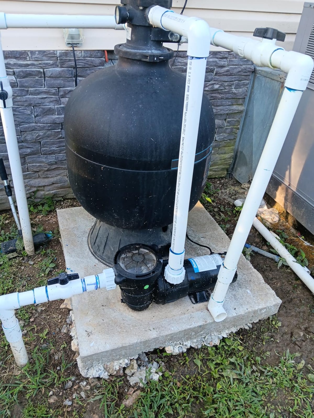 Doheny's 1.5 HP Above Ground Swimming Pool Pump | 115V, 83 GPM (1.2 THP), Stainless Steel Shaft, Reinforced Thermoplastic, Low-Noise, High-Efficiency customer photo 1