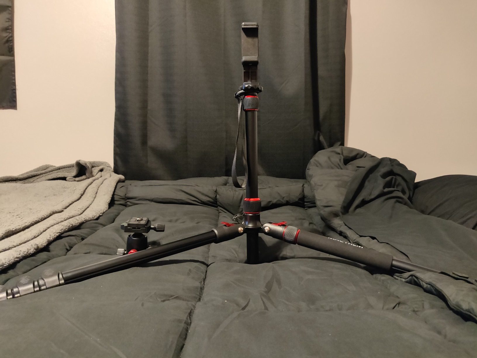 MACTREM 90in 2-in-1 Camera Tripod Monopod Aluminum Heavy Duty Travel Tripod customer photo 2
