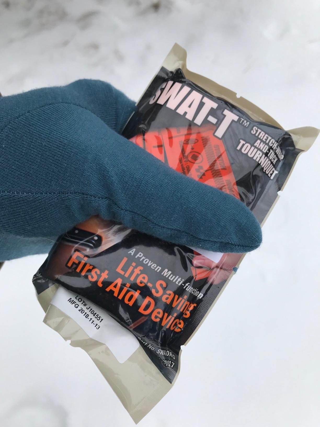 SWAT-T Tourniquet Orange by Safeguard Medical, Emergency First Aid Equipment for Massive Hemorrhage Control. Made in The USA customer photo 2