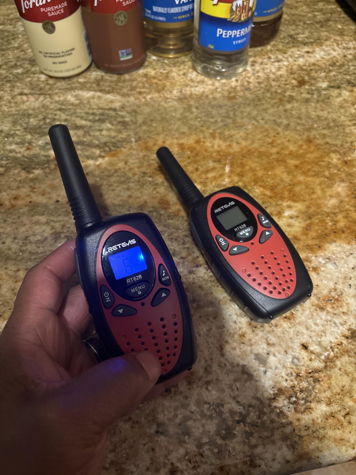 Retevis RT628 Walkie Talkies for Kids, Toys for 6-12 Year Old Girls Boys | Outdoor Camping Hiking Games, Birthday Gift, Kids Walkie Talkies Easy to Use, Keypad Lock, 22 Channels 2 Way Radio Toy customer photo 1