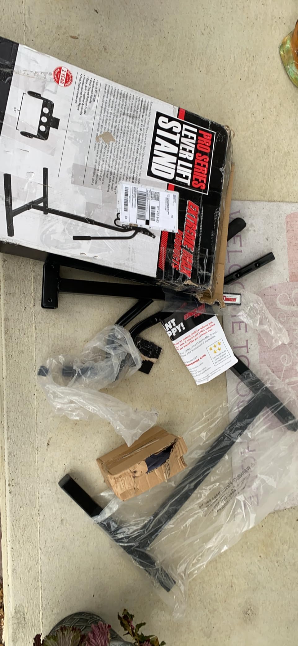 Extreme Max 5001.5037 PRO Series Snowmobile Lever Lift Stand - 33