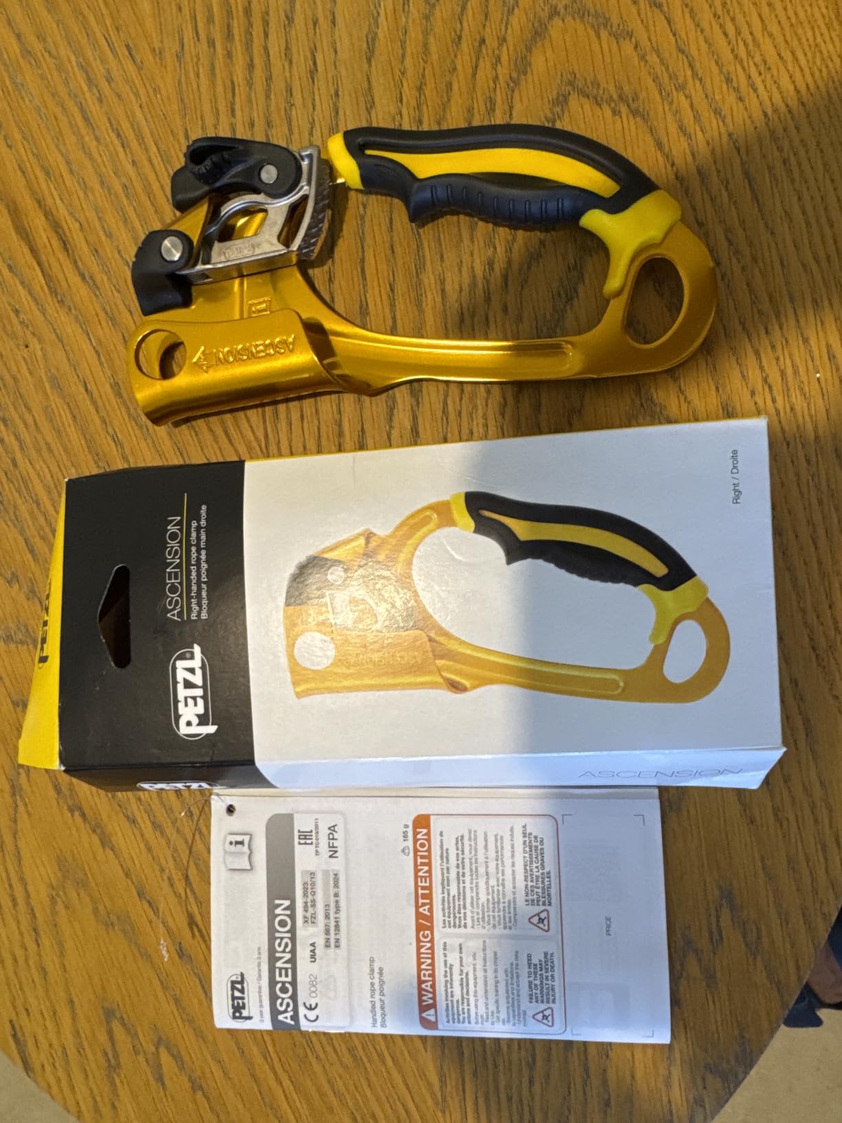 PETZL Ascension Ergonomic Handled Ascender for Rope Ascents customer photo 1