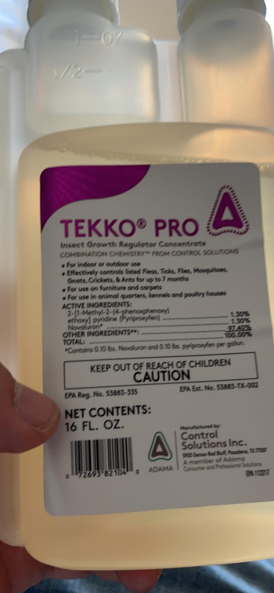 CSI Tekko Pro IGR Insect Growth Regulator 16 Oz customer photo 2