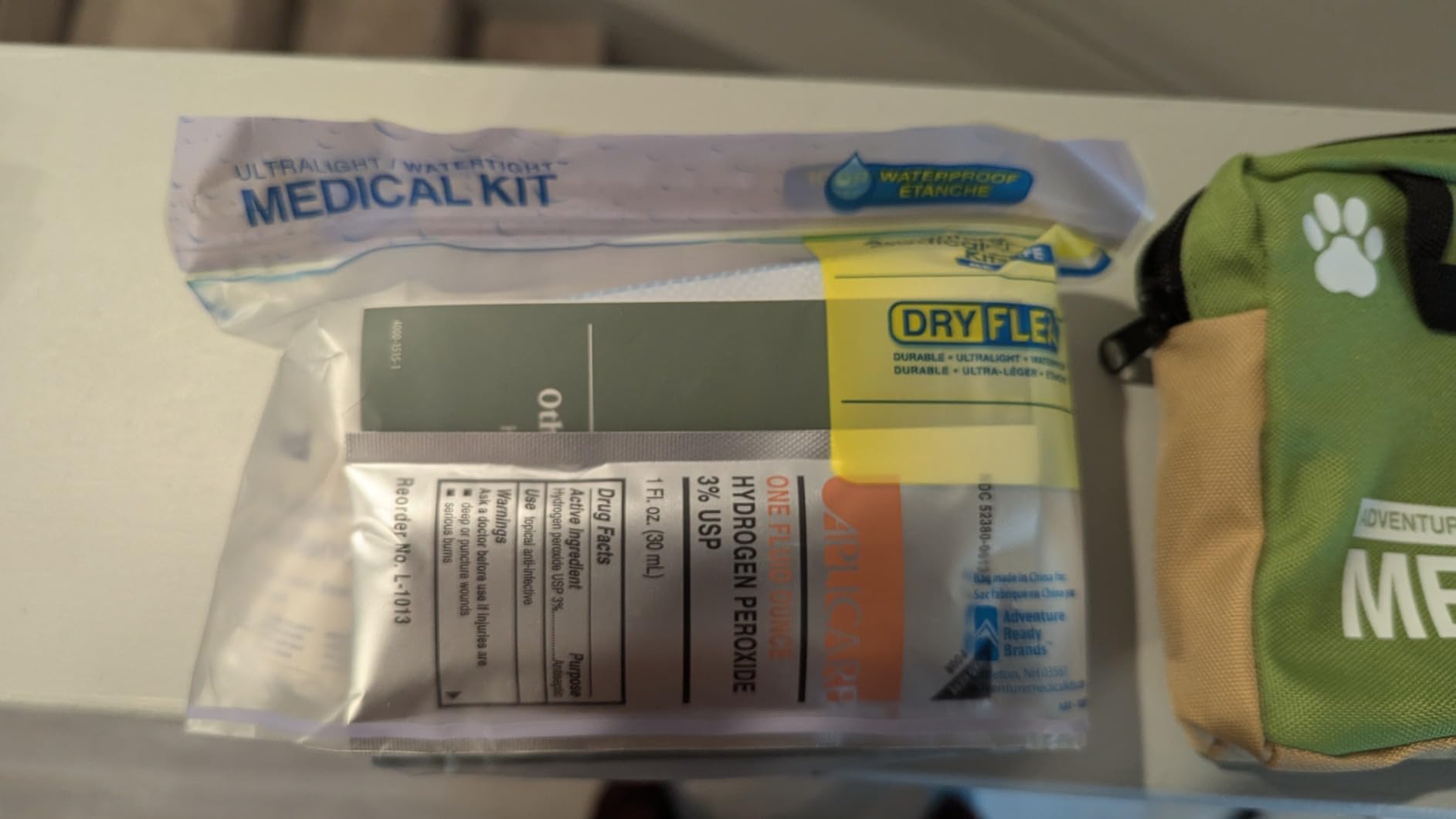 Adventure Medical Kits Trail Dog Medical Kit - Pet First Aid Kit with Dressings, Bandages, Instruction Manual & Tools - Lightweight, Compact Dog Safety Pack customer photo 2
