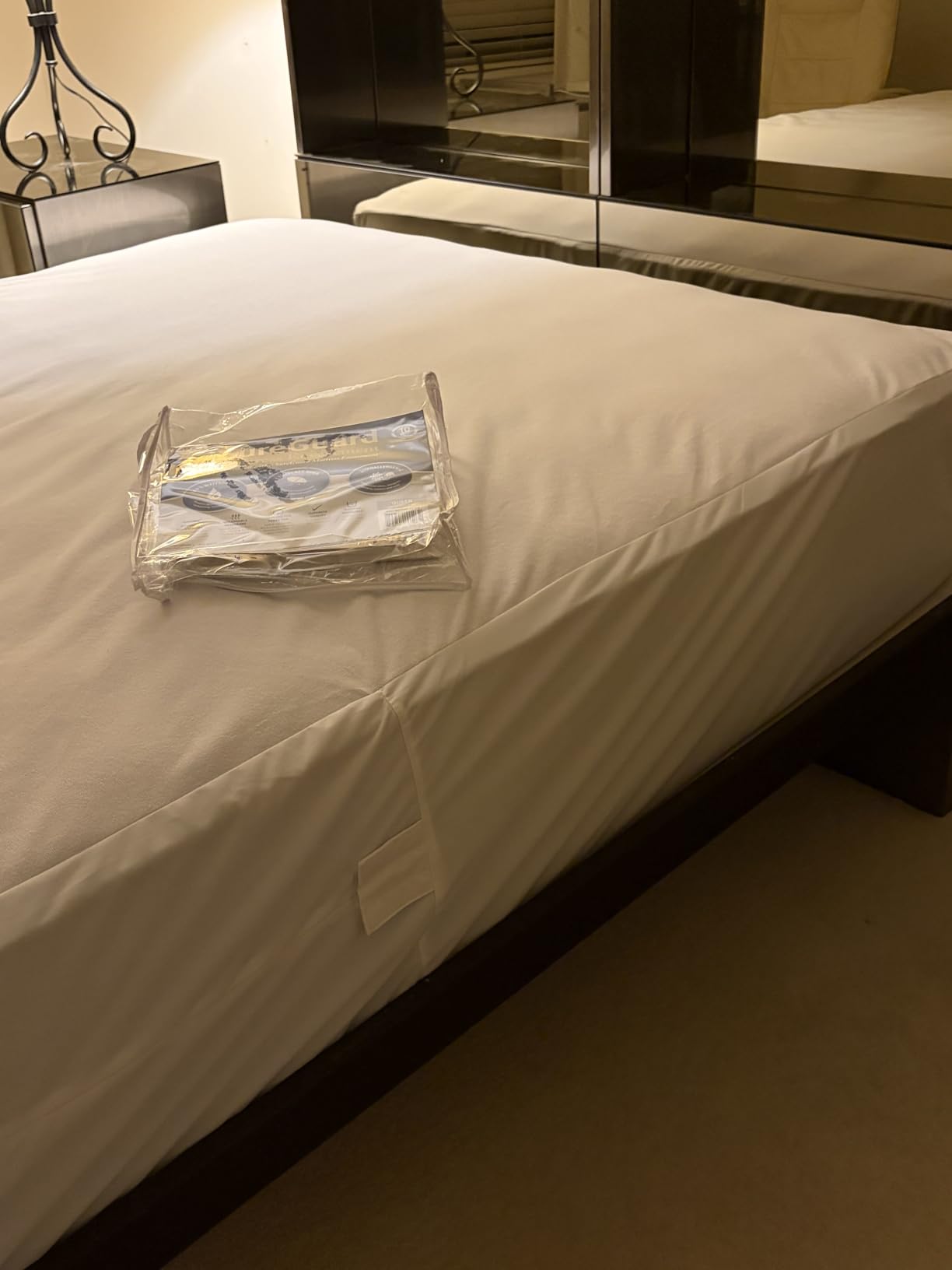 Queen (13-16 in. Deep) SureGuard Mattress Encasement - 100% Waterproof, Bed Bug Proof, Hypoallergenic - Premium Zippered Six-Sided Cover | Soft Noiseless Breathable Cotton Terry Top Pad customer photo 1