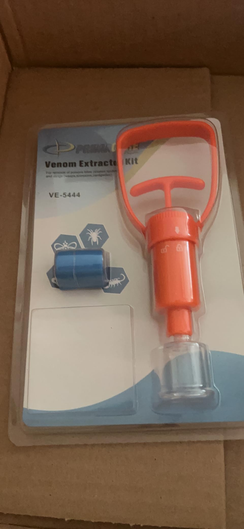 Primacare VE-5444 First Aid Venom Extractor Pump, Outdoor and Portable One-Hand Suction for Snake, Bee, Bug, Scorpion Bites and Stings Removal, Survival Poison Extraction Rescue Pump customer photo 1