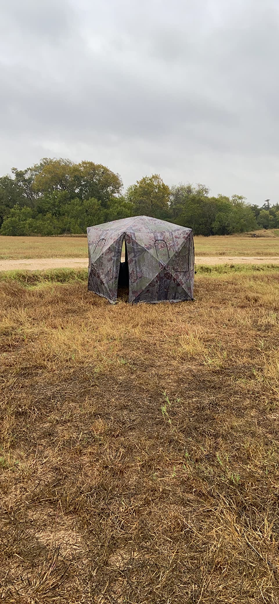 Barronett Blinds® Pentagon™, Portable Hunting Blind, 5-Sided Hub Blind, Huge Interior, Low Profile Windows, 4-Person, 72