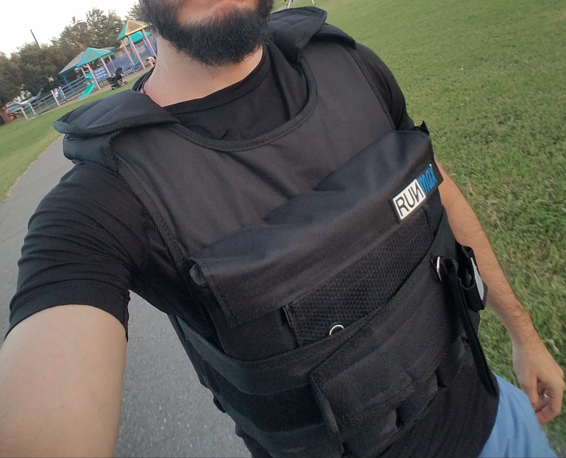 RUNmax 20LBS - 150LBS Adjustable Weighted Vest With Shoulder Pads Option for Men and Women customer photo 2