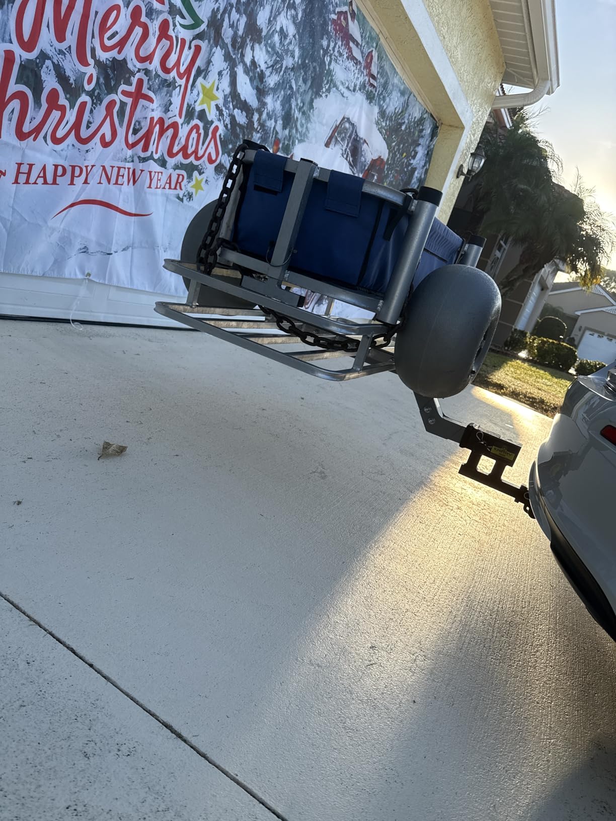 Guide Gear Small ATV UTV Utility Trailer, Hitch Cargo Carrier, Truck Camping, Aluminum customer photo 1
