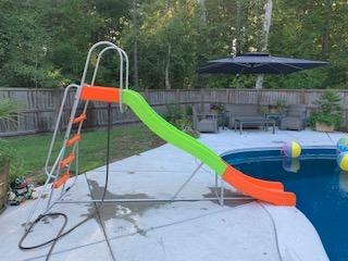 PLATPORTS Extra Large 10 Ft Water Slide for Kids, Indoor & Outdoor - Freestanding Wave Slide Converts to Water Slide via Hose Connector customer photo 2