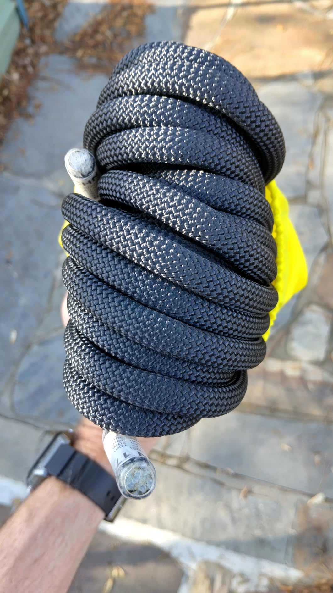 X XBEN Outdoor Climbing Rope 10M(32ft) 20M(64ft) 30M(96ft) 50M(160ft) 70M(230ft) 152M(500FT) 352M(1000FT) Static Rock Climbing Rope for Escape Rope Ice Climbing Equipment Fire Rescue Parachute customer photo 1
