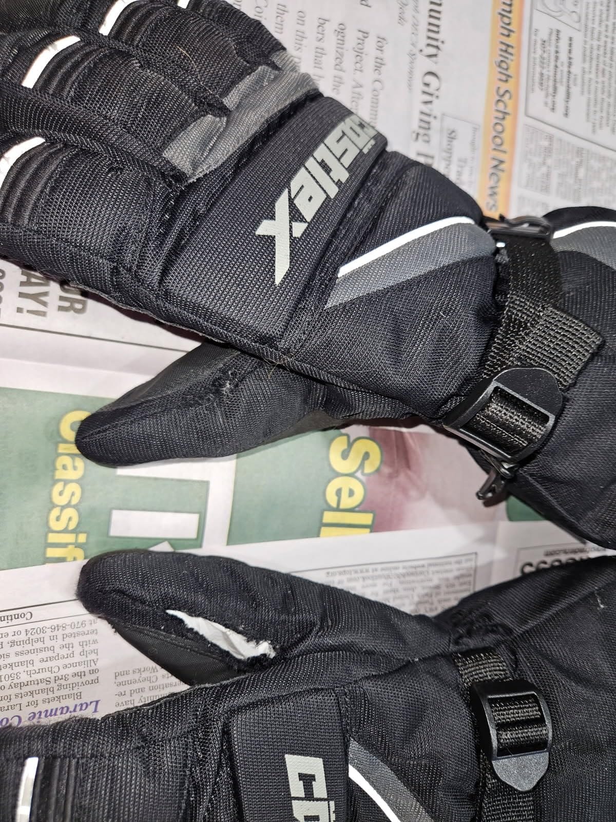 Castle X Epic-G1 Mens Snowmobile Gloves - Gray- Men's Size Large customer photo 2