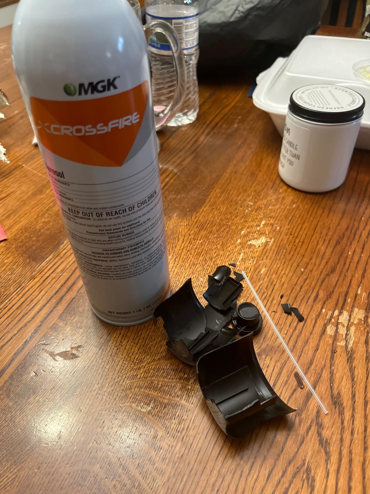 MGK Crossfire Aerosol | Insecticide Spray | 17oz Can | Indoor Bed Bug Killer, for Long-Lasting Bed Bug Control, Ready to Use customer photo 1