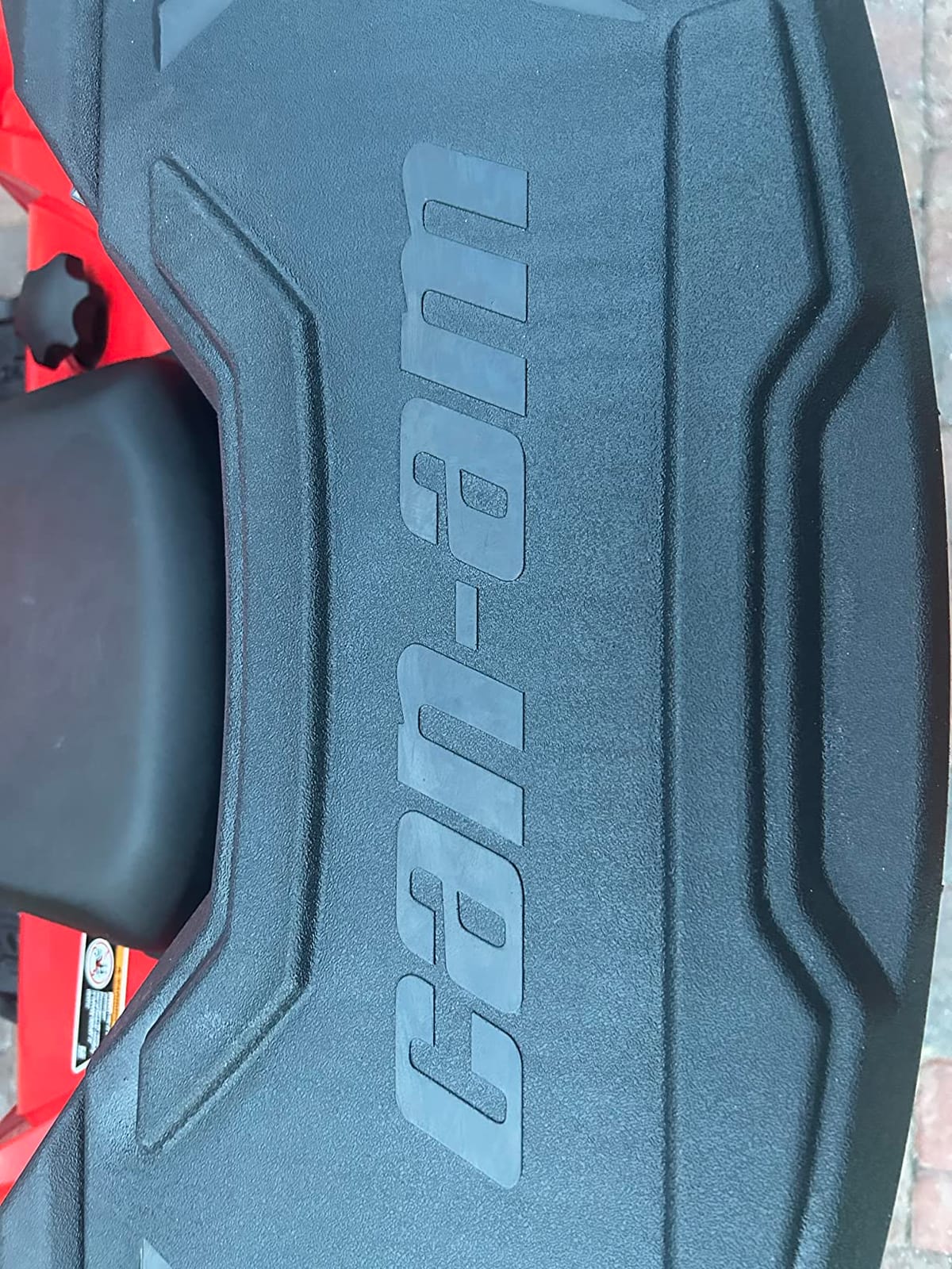 Can-Am New OEM ATV Black Cargo Storage Box, Outlander & Maverick, 715003879 customer photo 2