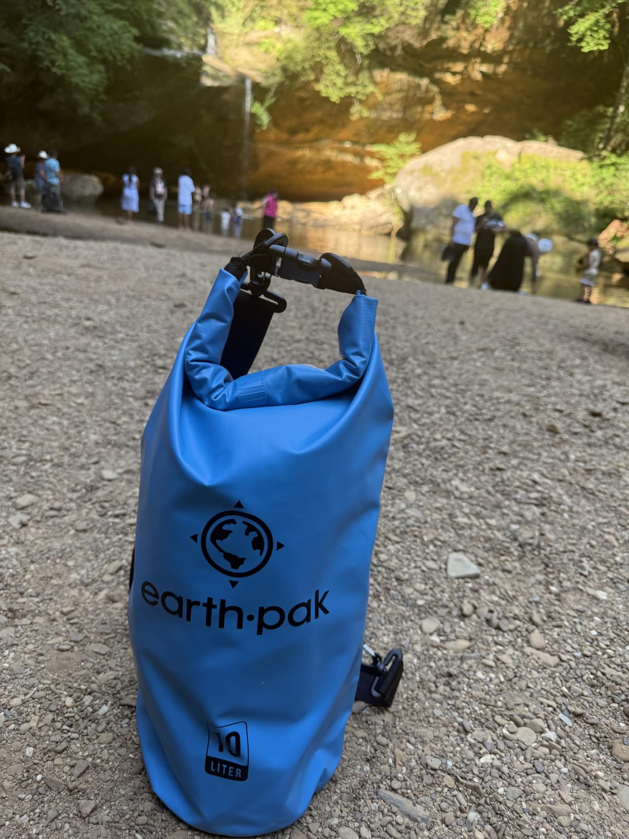 Earth Pak Waterproof Dry Bag - Roll Top Waterproof Backpack Sack customer photo 2