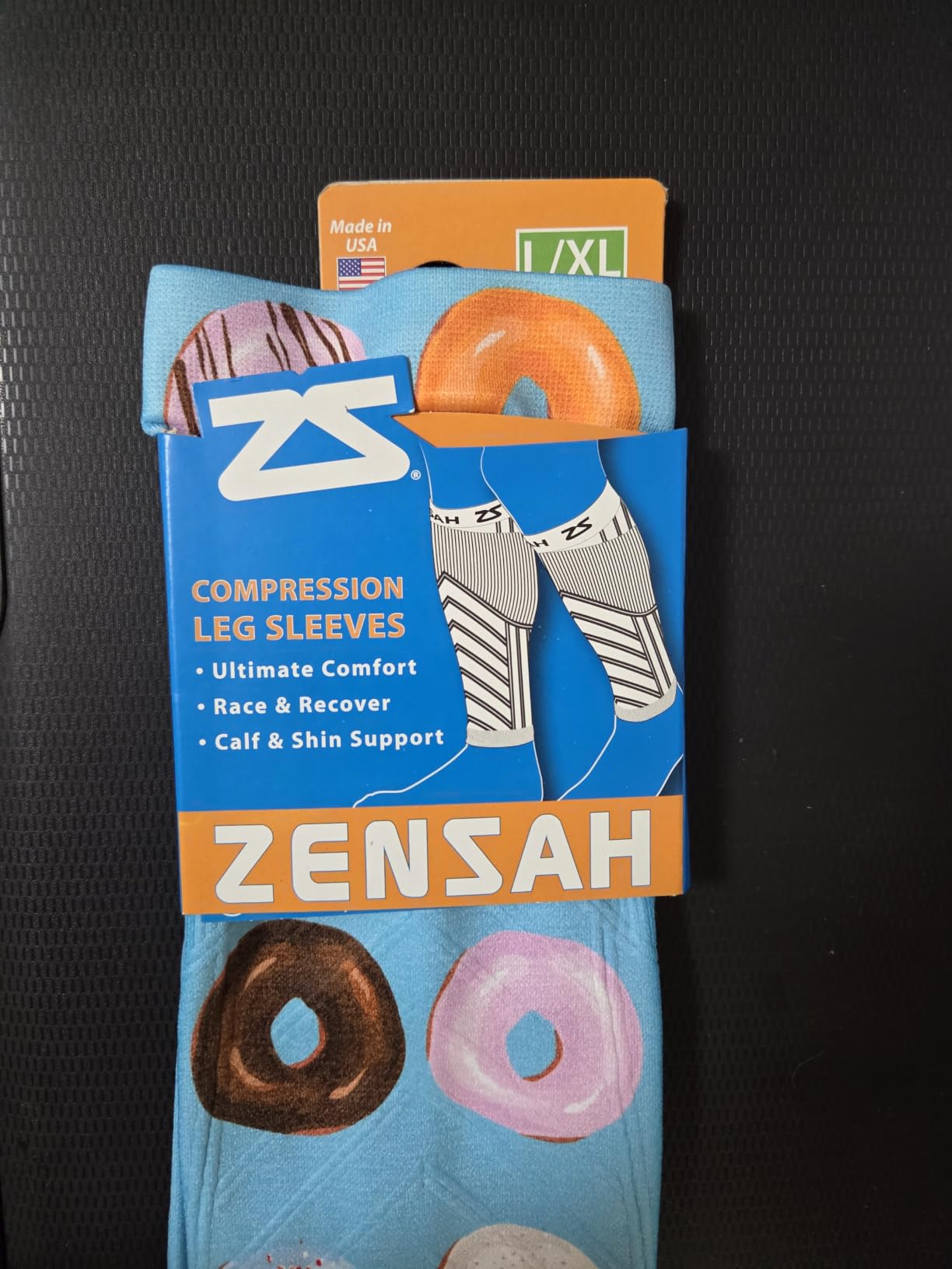Zensah Running Leg Compression Sleeves - Shin Splint, Calf Compression Sleeve Men and Women customer photo 2