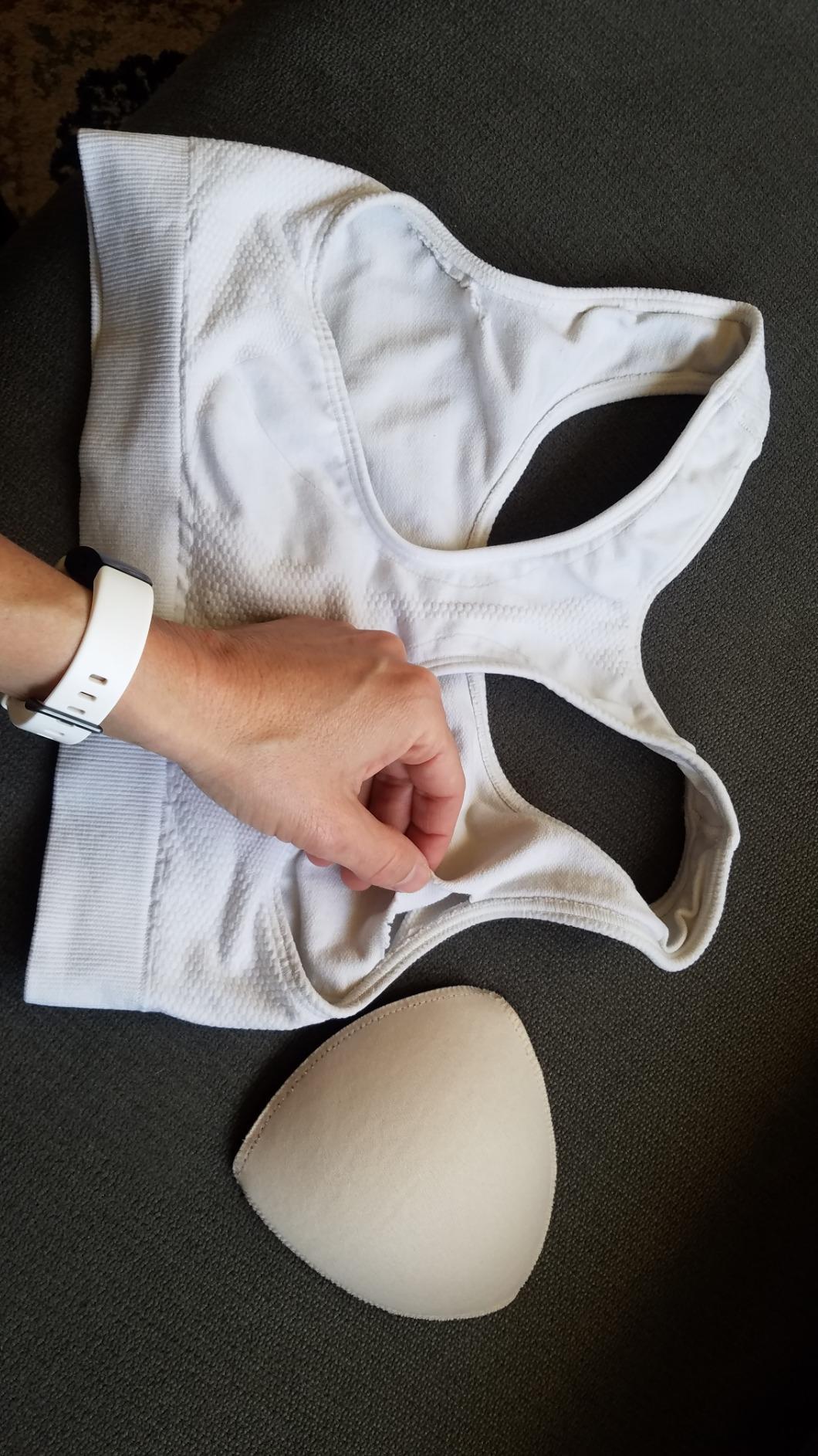 Women's The Infinity Racerback Sports Bra, Moderate Support, Seamless, Moisture-Wicking customer photo 1