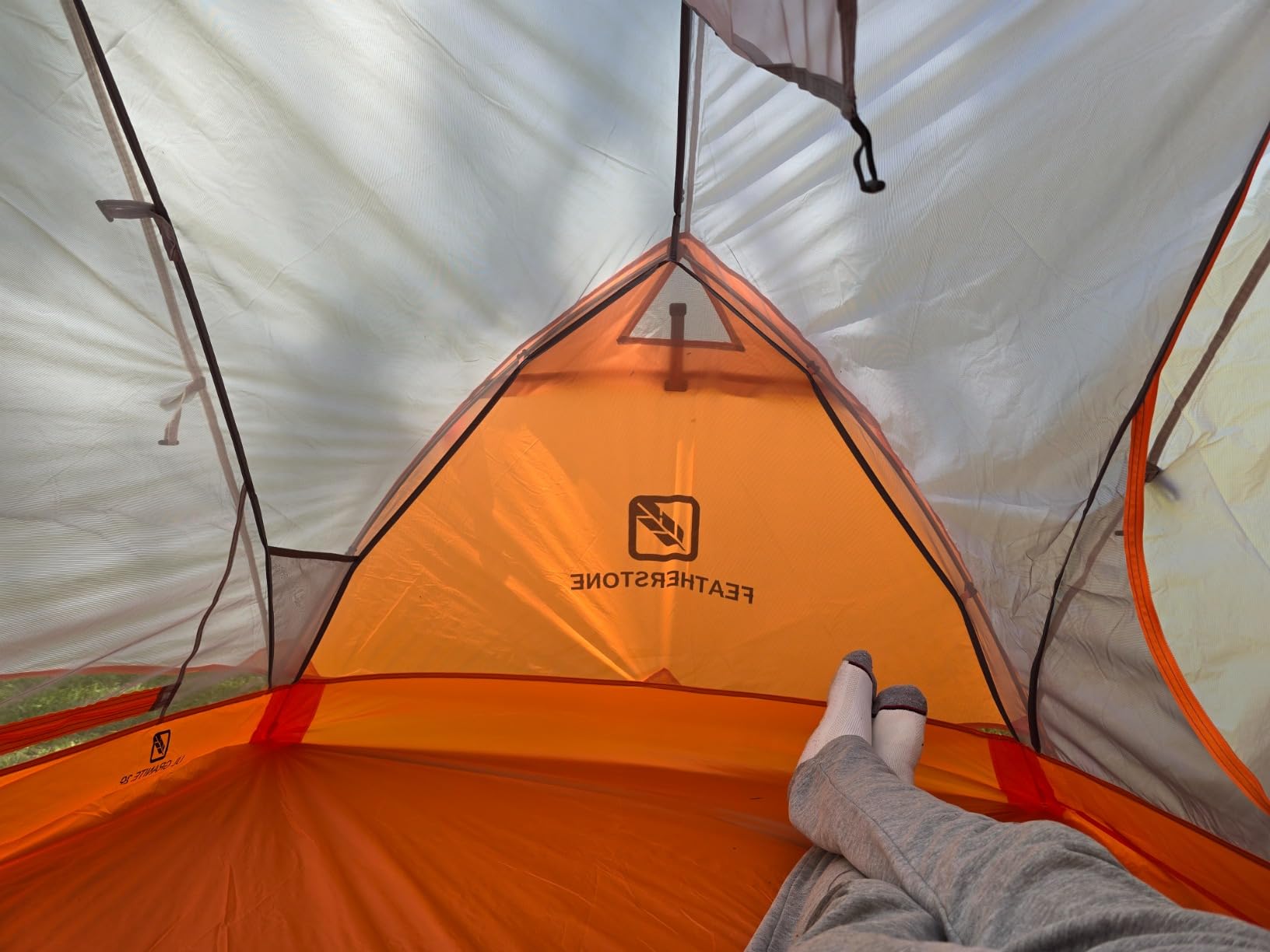 Featherstone Backpacking Tents for Camping & Hiking 1-2 Person | Lightweight, Waterproof, 3-Season, Compact, Dual-Layer - Includes Footprint, Stakes, Repair Splint, & Mesh Gear Loft customer photo 1