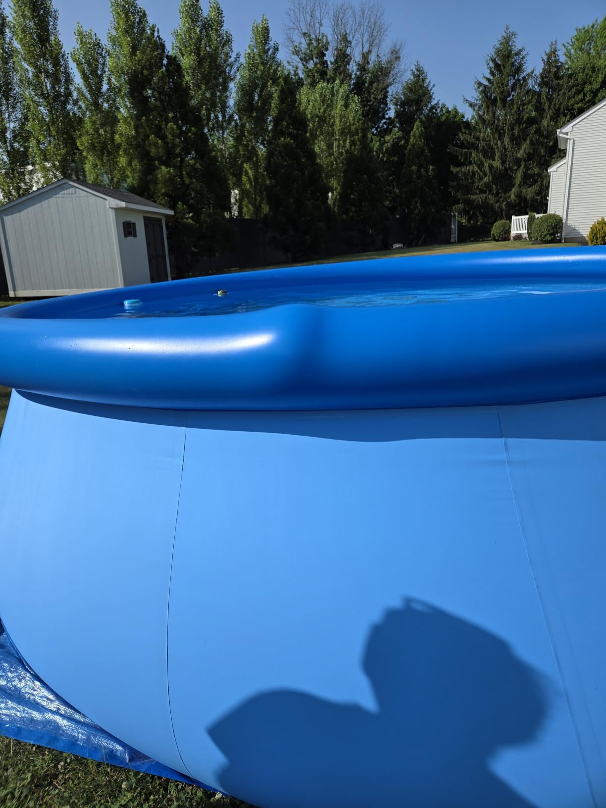 INTEX Easy Set 15 ft x 48in Inflatable Ring Above Ground Pool Set w/Pump customer photo 1