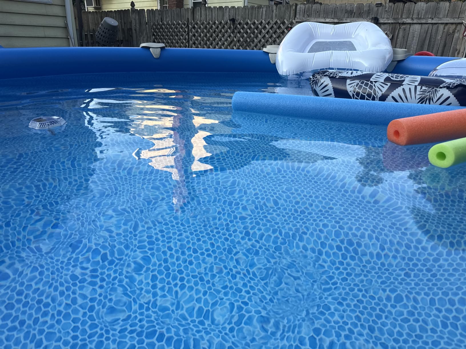 INTEX Easy Set 15 ft x 48in Inflatable Ring Above Ground Pool Set w/Pump customer photo 2