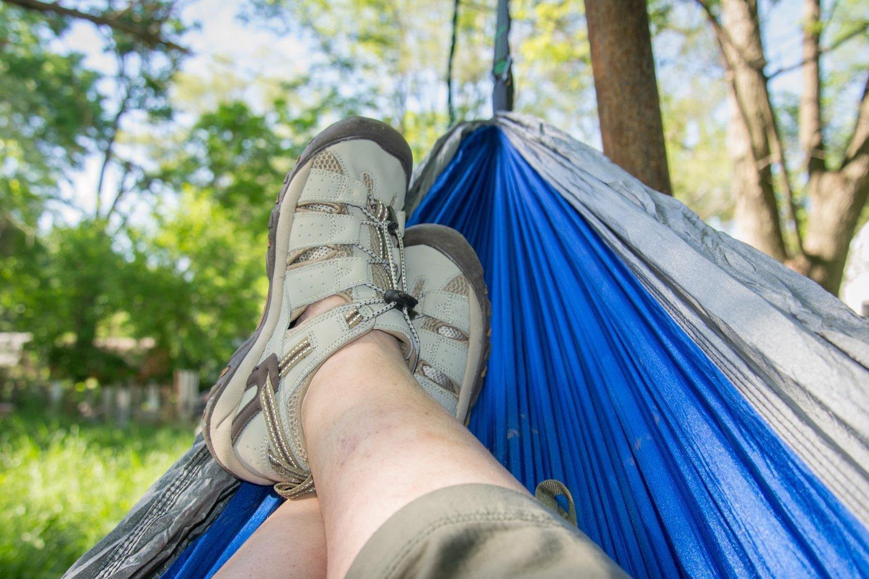 Bear Butt Kodiak Hammock Straps for Trees - 20 Feet Long, 40 Combined Loops - Holds 1000 Pounds - Camping Accessories With Carabiner customer photo 1
