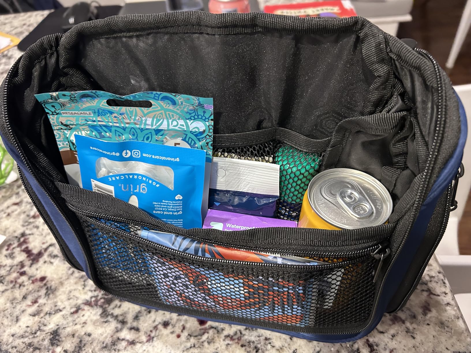 VENTURE 4TH Hanging Travel Toiletry Bag, 18 Compartments - Forest Green customer photo 2