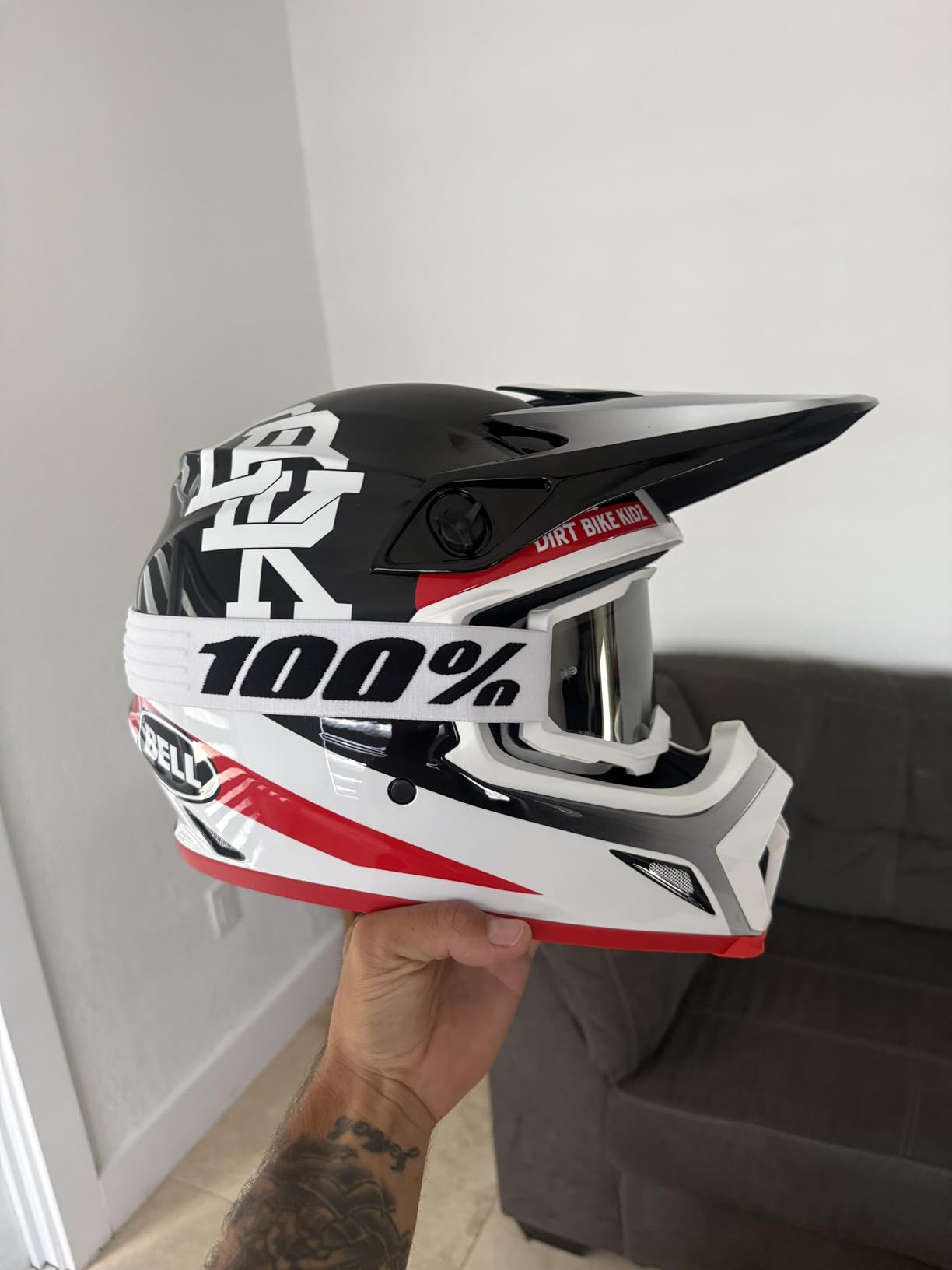 Bell Powersports MX-9 MIPS Motorcycle Helmets customer photo 2